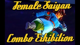 ♡ Female Saiyan Combo Exhibition [ DRAGON BALL XENOVERSE 2 ]