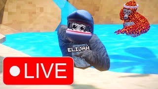 Gorilla Tag live with viewers!