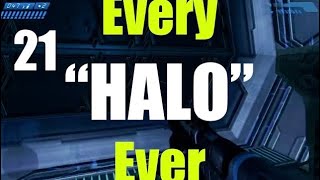 Halo, but only when they say "Halo"