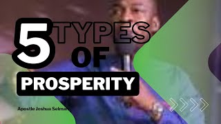 Joshua Selman: 5 Types of Prosperity Every Believer Should Know for a Fulfilled Life