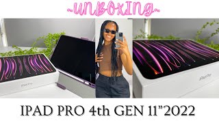 IPAD PRO 4th GENERATION 11” 2022 UNBOXING🎁