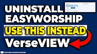 Easyworship Alternatives For Mac & Windows | VerseVIEW Review