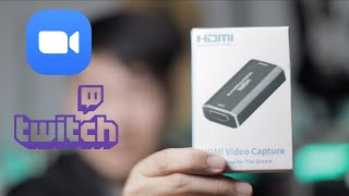 Foscomax HDMI Capture Card Unboxing/Review | Cheap solution for Zoom or Livestreaming?