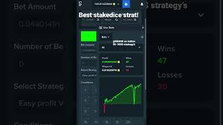 Easy profit Stake dice strategy! 📈🔊