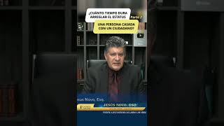 Cuánto tiempo tarda ajustar mi estatus, si soy esposa de un ciudadano?