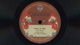 "Prince of Wails" - Little Ramblers (1924) 💯🎂