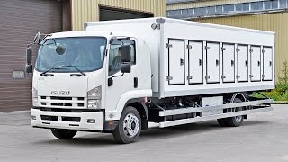 Isuzu FS 14-ти дверная эвтектика с задними распашными воротами