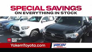 Yokem Toyota | Ready Set Go - New Specials