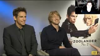 Reacting to Ben Stiller & Owen Wilson reveal some new Irish model poses for Zoolander 2