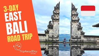 🇮🇩Serene East BALI Road Trip | Explore Ahmed, Sideman, Lampuyang Temple & Captivating Waterfalls