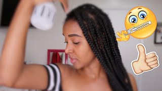 HOW TO STOP ITCHY SCALPS ASAP | WITH PROTECTIVE STYLES  ❌