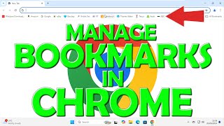 Manage Bookmarks in Chrome