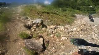 Bamti bhandar ma pahiro kati xa tw hernu hai/landslide  xpluse 2004v /duke 250 offroading