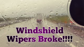 Windshield Wipers Broke + ETS 2 Giveaway (Trucking In Europe)