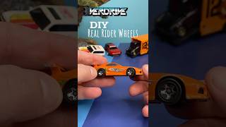 HOW TO Custom A Hot Wheels: Rubber Wheels DYI #customdiecast