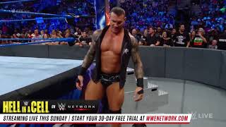 Jeff Hardy vs  Shinsuke Nakamura  SmackDown LIVE, Sept  11, 2018