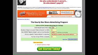 Hourly Rev Share   turning $100 into full time income