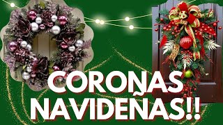 IDEAS para DECORAR CORONA NAVIDEÑA!! Merry Christmas!!