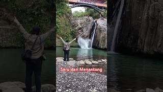 keseruan dengan warga lokal... #shorts #nature #adventure #best #waterfall #india #indonesia