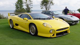 INCREDIBLE Cars Show Up To Canadian Pebble Beach Concours!