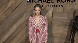 Olivia Holt, Halston Sage and more at the Photocall for the Michael Kors Fashion Show in NYC