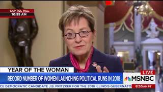 Kaptur discusses progress women have made in Congress with MSNBC's Ali Velshi