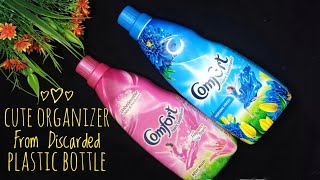 DIY Organizer From Plastic Bottle | How To Recycle Plastic Bottle