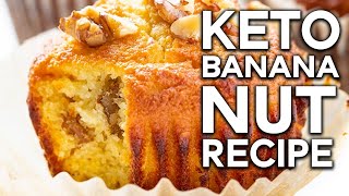 Keto Banana Nut Recipe - Healthy Banana Bread