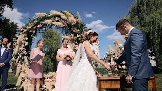 Russian wedding in the historical park - A&A