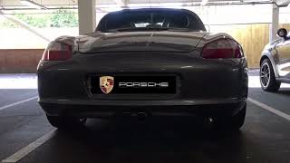 Porsche Boxster 987 Sports Exhaust - Startup & Loud Revs