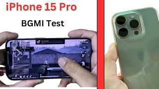 iPhone 15 Pro Pubg Gaming Test and Heating Test | BGMI Gaming Test in iPhone 15 Pro