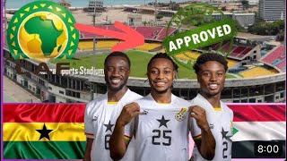 BREAKING: CAF approves Accra Sports Stadium for Ghana vs Sudan cracker | Akufo-Addo, Black Stars