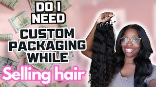 Custom packaging for hair business | #hair vendors