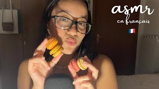 asmr fr | je mange des macarons 🍦 (eating sounds)