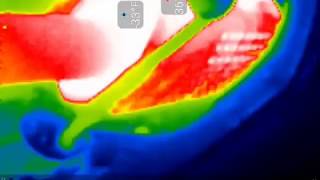 Toyota truck thermal images - drive train