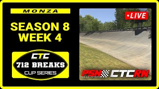 iRacing - CTC 712 Breaks Cup Series | Monza OVAL (Season 8 Week 4)