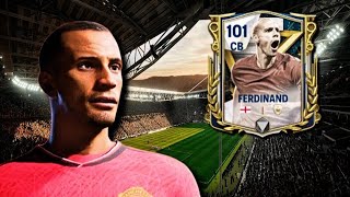 BEST BUDGET ( CB ) IN FC MOBILE ✅📌 101 OVR ( RIO FERDINAND ) GAMEPLAY REVIEW 😮🔥👈 #fc25mobile