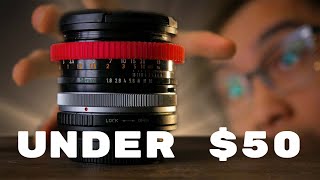 The BEST Budget Camera Lens for Filmmakers