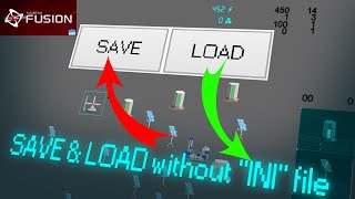 Tutorial  SAVE & LOAD without "INI" file Clickteam Fusion 2.5