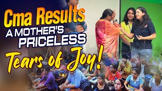 CMA RESULTS 👨‍🎓A Mother's Priceless Tear of Joy 🥺 | MEPL- Divya Agarwal Mam