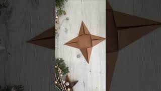 Estrellas navideñas de papel #manualidades #manualidadesnavideñas #xmas #xmascrafts #craftideas