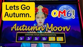 Autumn Kept MOONING ME! Awesome session slot machine. #slots #casino #slotmachine #jackpot