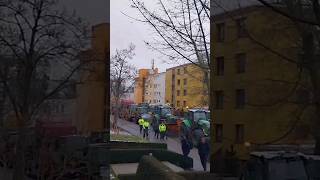 Biberach an der Riß 🇩🇪 - Bauernprotest vor dem Landratsamt 15.01.2024