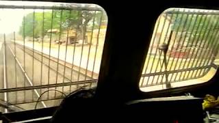 WAP4 Cab ride || Full honking || Skipping station