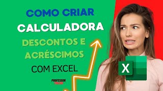 Calculadora de Acréscimo e de Desconto no Excel - Aprenda a Criar #excel  #exceltips #calculadora