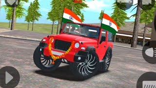 Dollar (Song) modified Mahindra RED Thar 😈 || Indian Car Simulator 3D || Android Gameplay