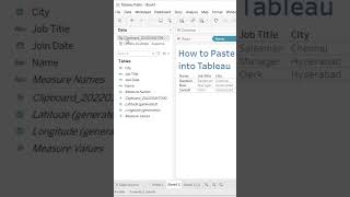 Paste Data into Tableau | Tableau Training Tutorials | Rayapati