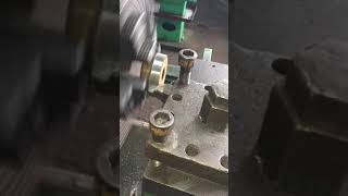 Parallel turning a gear