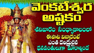 శనివారం రోజున వెంకటేశ్వర అష్టకం వింటే అష్టైశ్వర్యాలు పొందుతారు | Lord Venkateswara Ashtakam