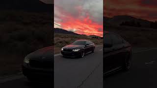 The sunset #bmwm5 #bmw #bimmer #f90 #f90m5 #cars